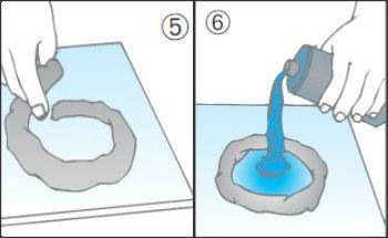 Preparare il vetro alla foratura